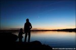 Abendstimmung am See, Småland, Schweden © Nicky2