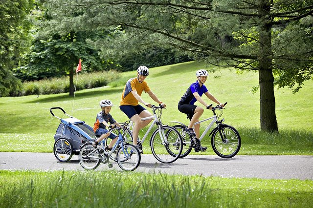 Kinder lernen auf Radtouren enorm viel © Pressedienst Fahrrad