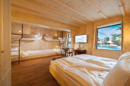 Das Kapitänszimmer in der Therme Erding - ein Traum für Familien © Therme Erding Das Kapitänszimmer in der Therme Erding - ein Traum für Familien © Therme Erding