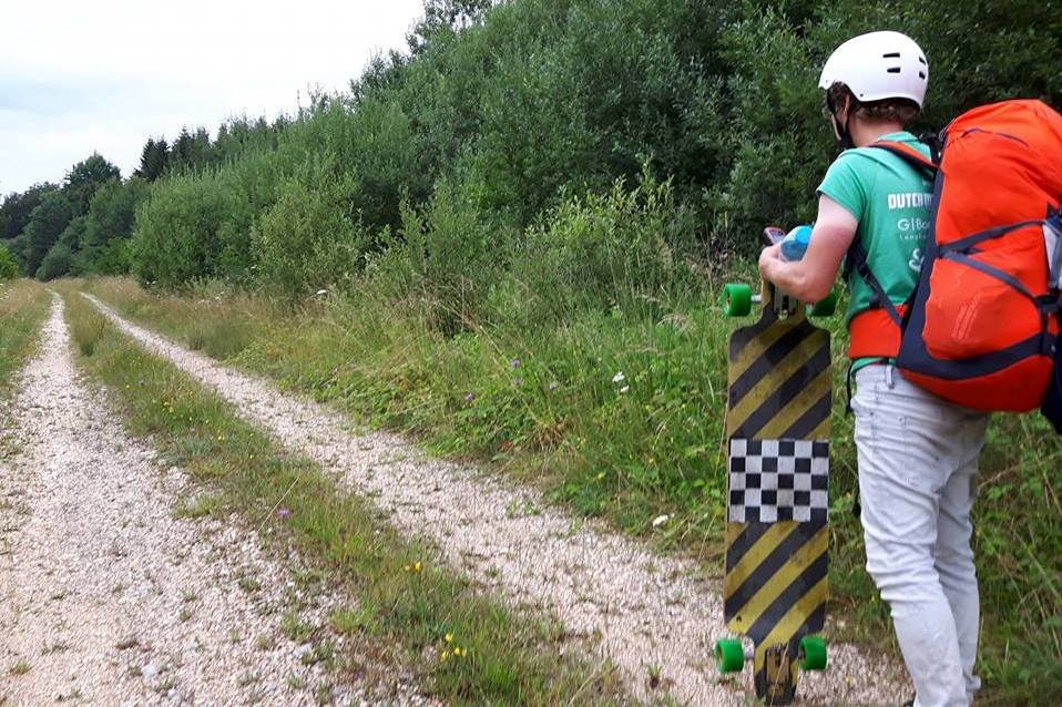 Hier fährt beim besten Willen kein Longboard © Benjamin Paland