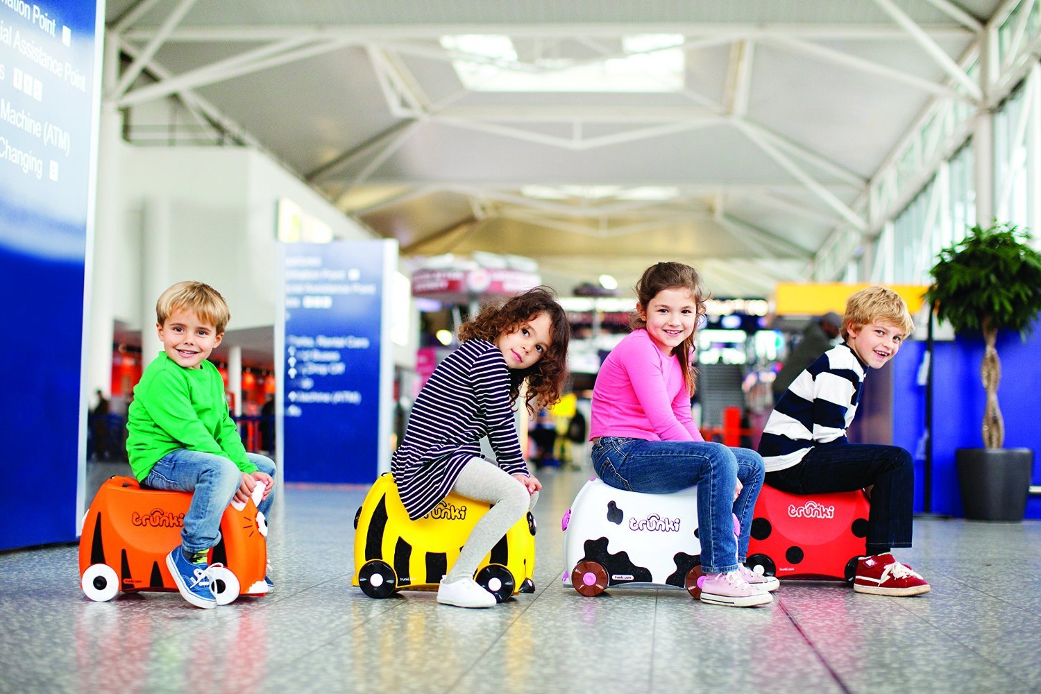 Die Trunki-Koffer sind der Kinderhit © Amazon