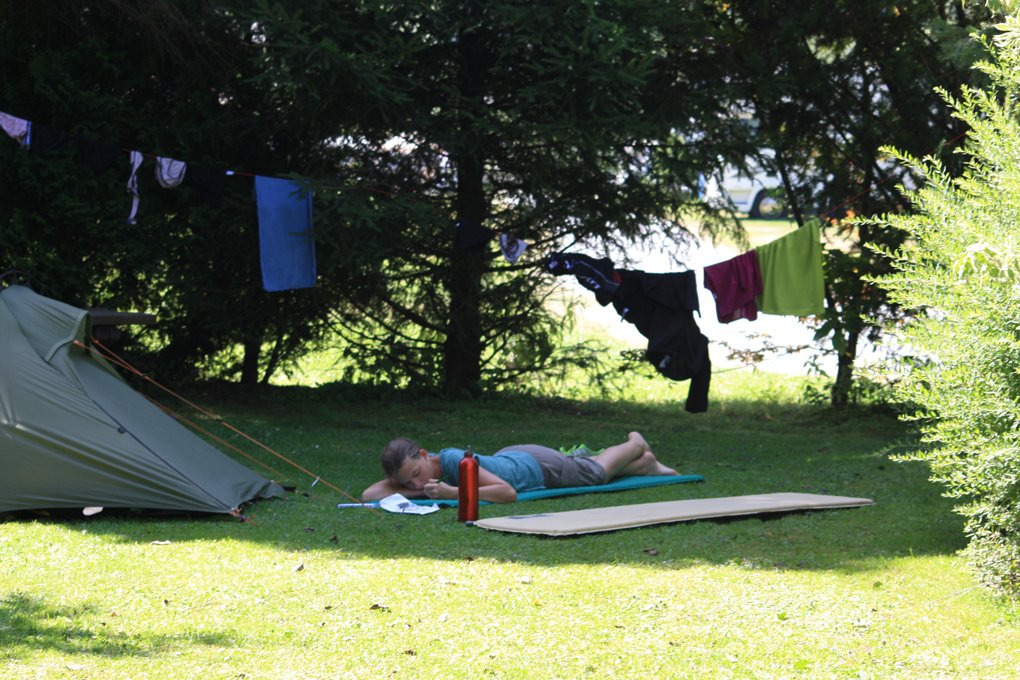 Relaxen am Etappenstopp Relaxen am Etappenstopp