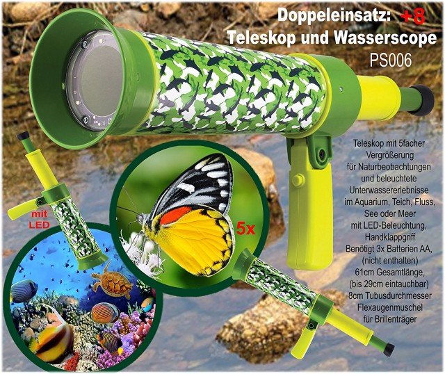 Unterwasserteleskop für kleine Entdecker © Amazon.de Unterwasserteleskop für kleine Entdecker © Amazon.de