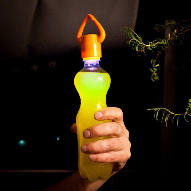 Superpraktisches Flaschenlicht © Radbag.de Superpraktisches Flaschenlicht © Radbag.de
