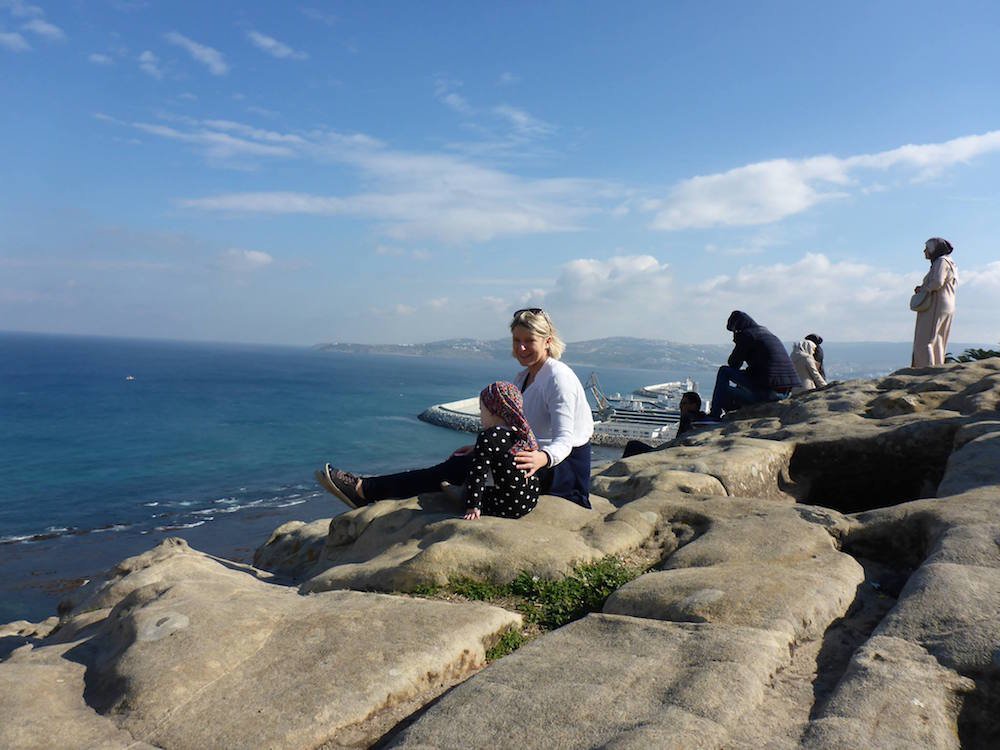 Am Meer gefällt es Mama und Töchterchen. © Sabrina Müller-Krohe