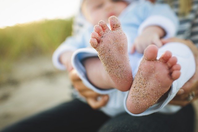 Sandige Füße? Ist doch egal! © Pixabay