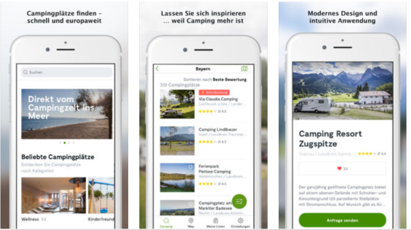 Camping.Info App Stellplatz App