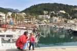 Port de Soller mit Kind