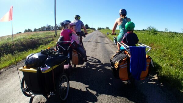 Lastenrad, Fahrradanhänder, Fahrradkindersitz